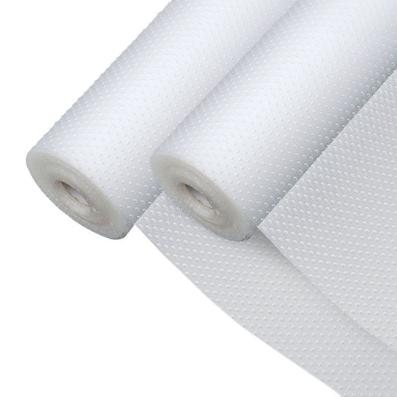 NNEAGS 2X 60x500cm Transparent Kitchen Drawer Cabinet Multi Use Liner Non Slip Mat-0